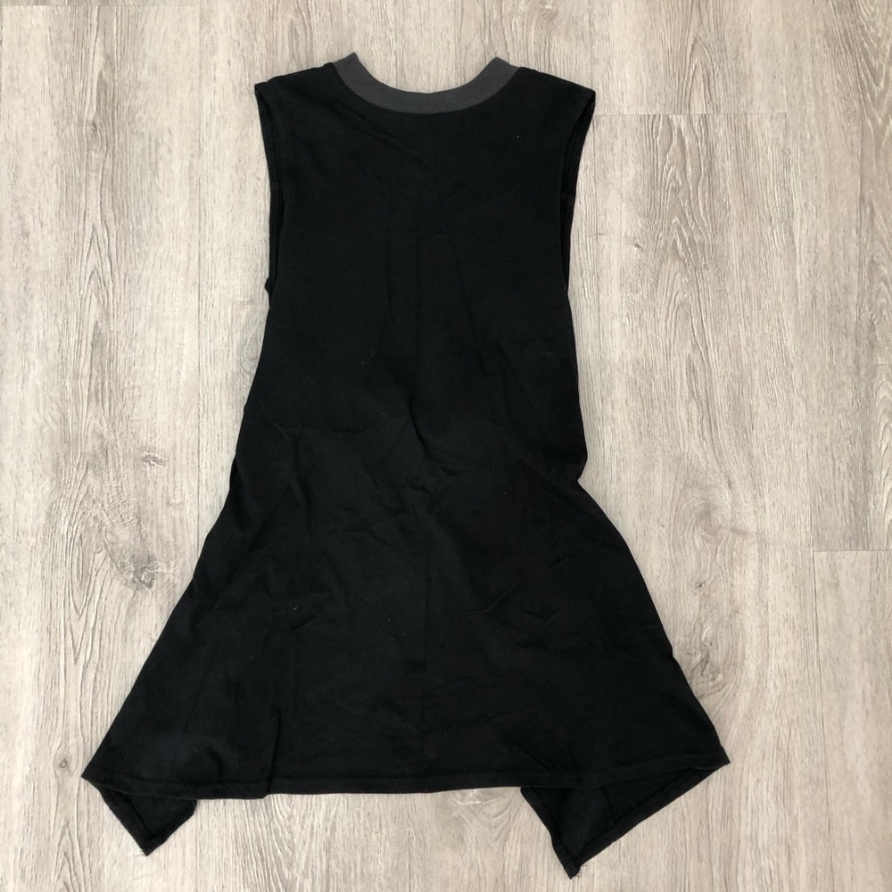 KIMCHI BLUE Black Tank Open Back Small